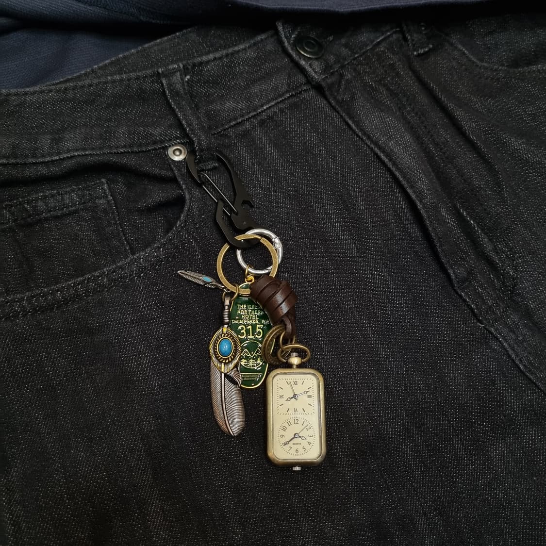 🕰Time Feather키링 keychain 상품이미지7