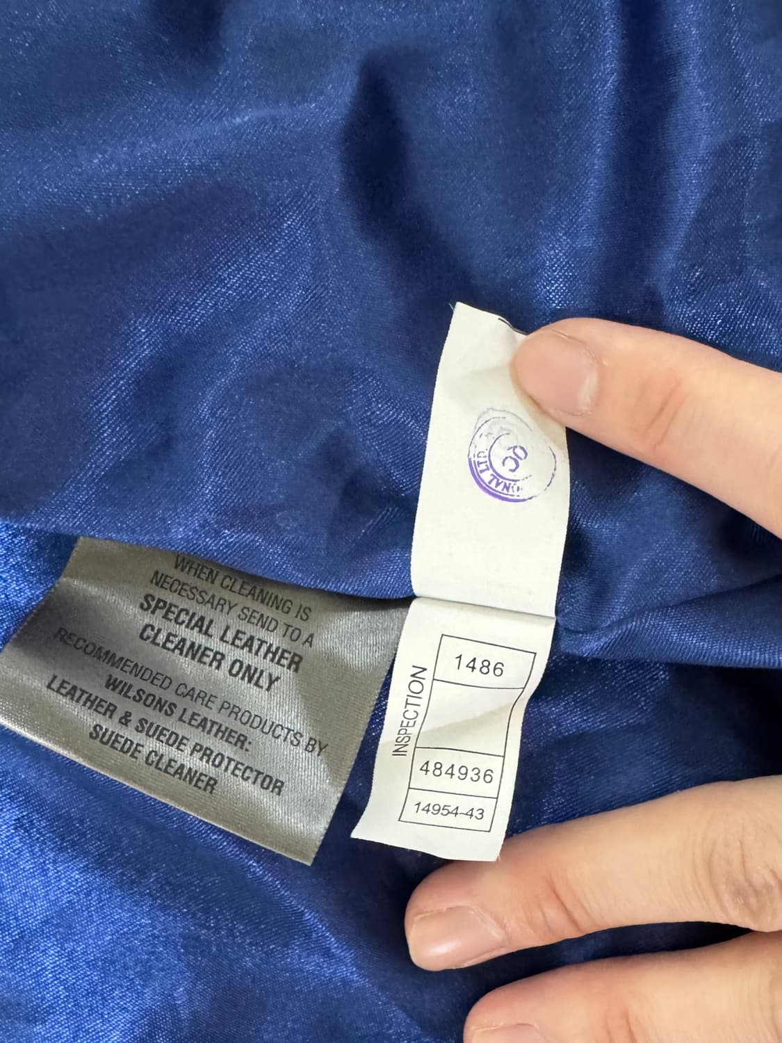 윌슨 레더 스웨이드 가죽 자켓 상품이미지5