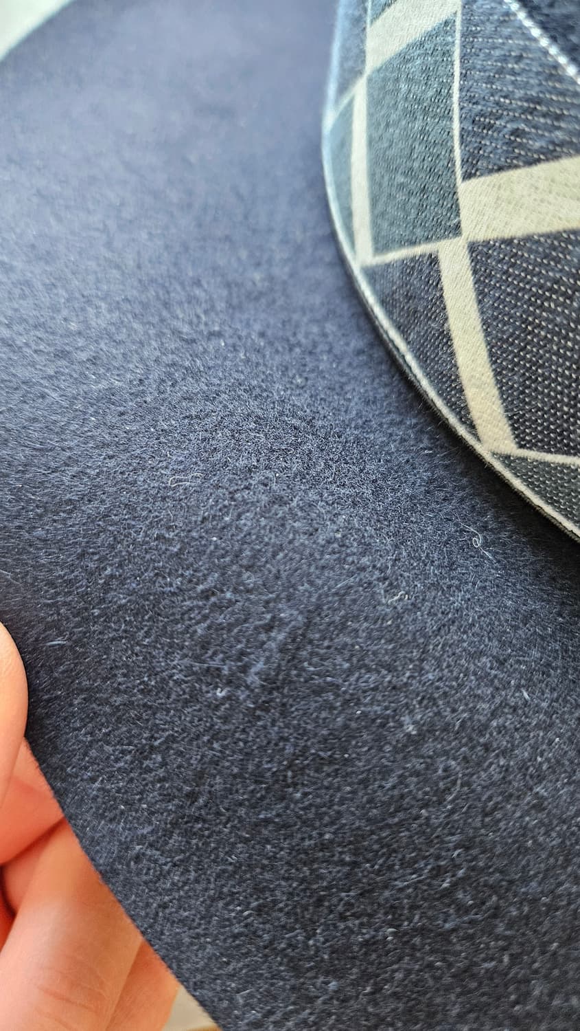 볼사리노 보가트 Borsalino Bogart 네이비 페도라 59 상품이미지7