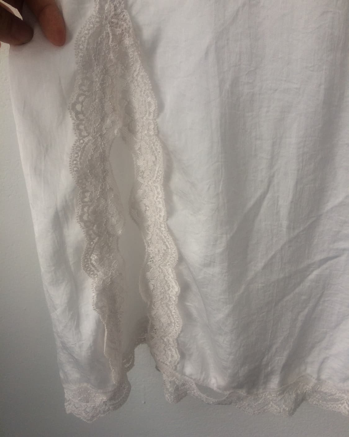 Lace trimming slip onepiece 상품이미지6