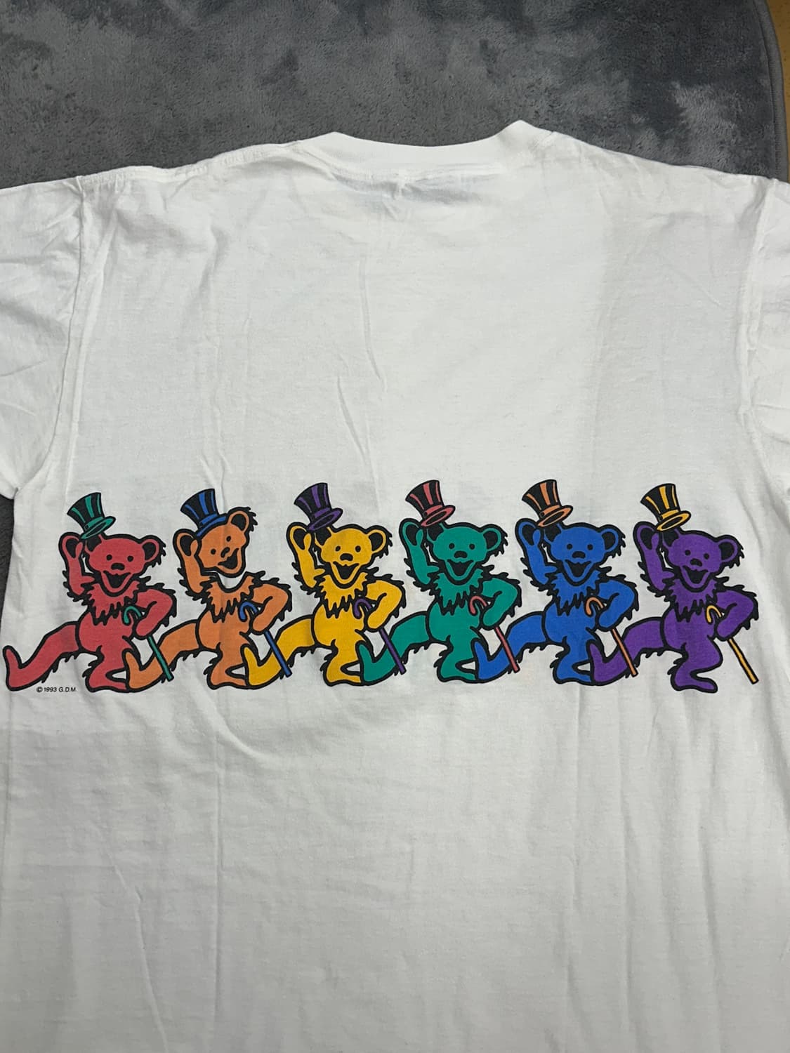 1997' 그레이트풀데드 댄싱베어 티셔츠 XL 상품이미지4