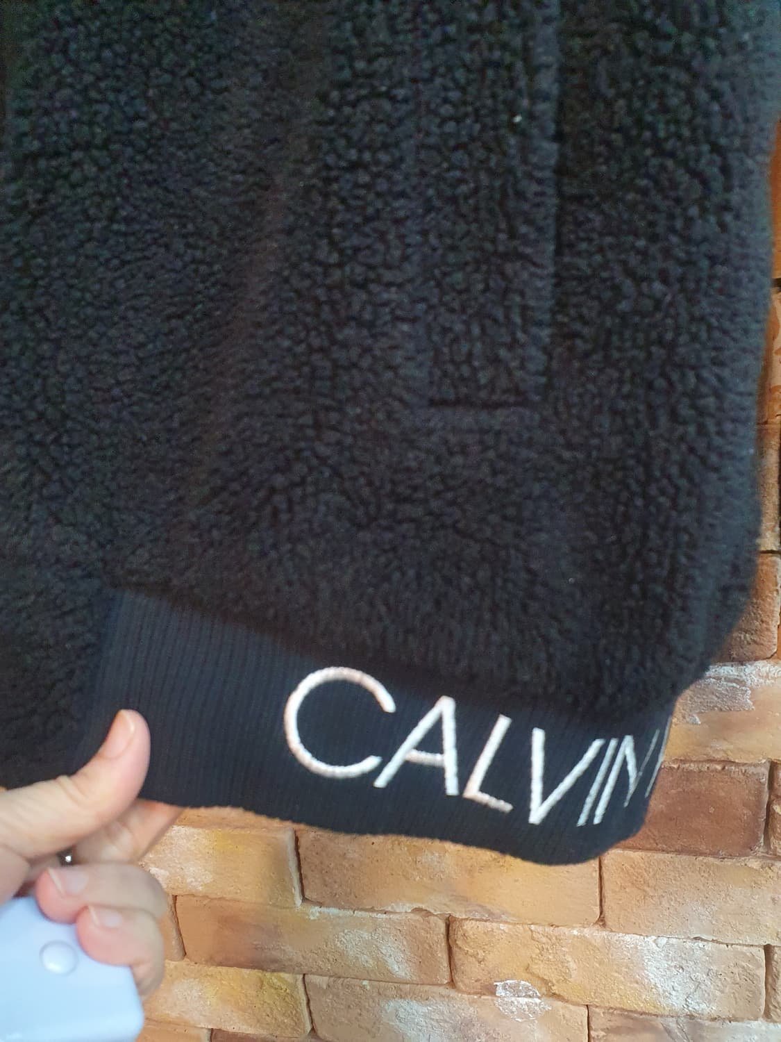 캘빈클라인 뽀글이후드집업 상품이미지3