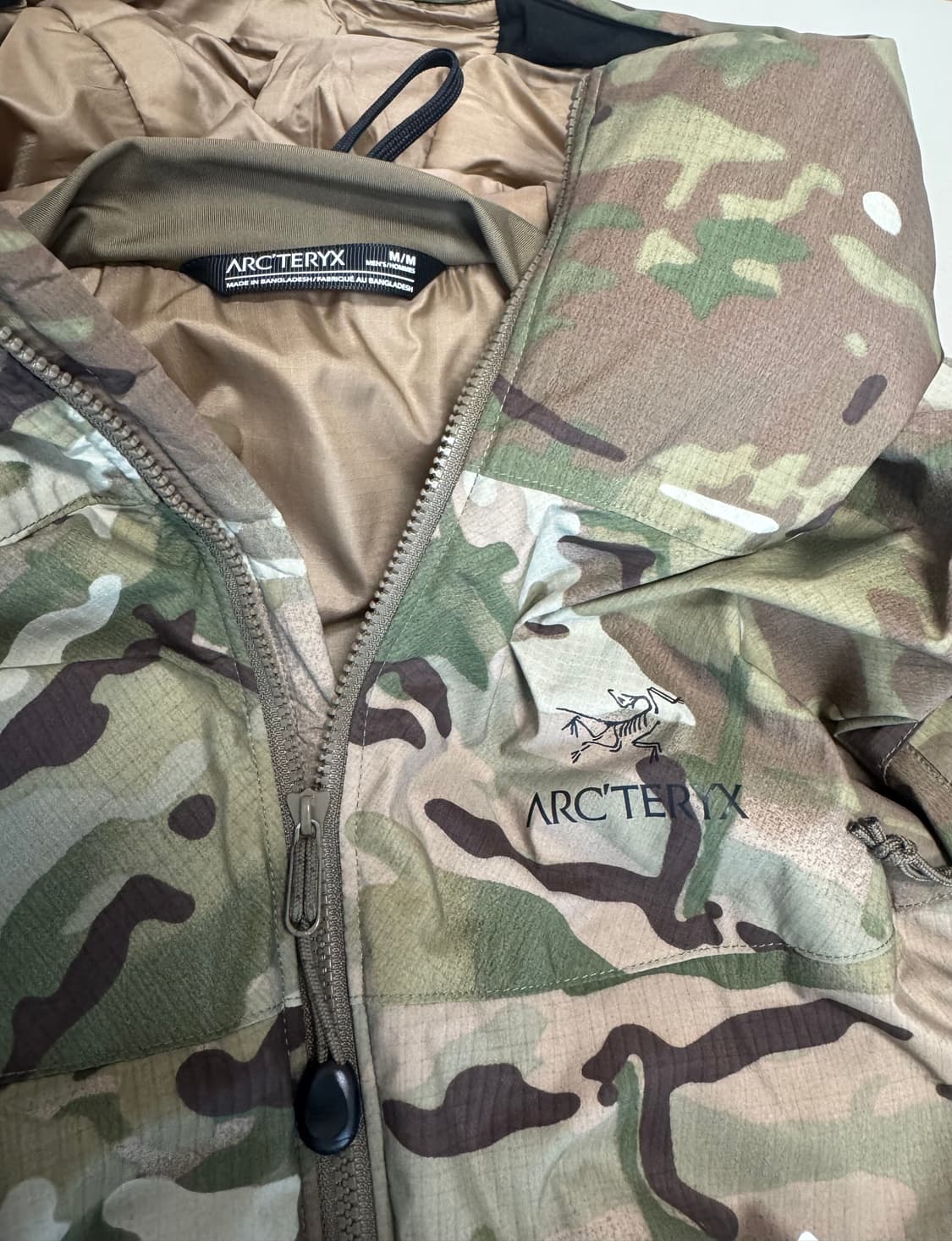 아크테릭스 리프 콜드 wx 후디 lt 2.1 멀티캠 M 상품이미지2