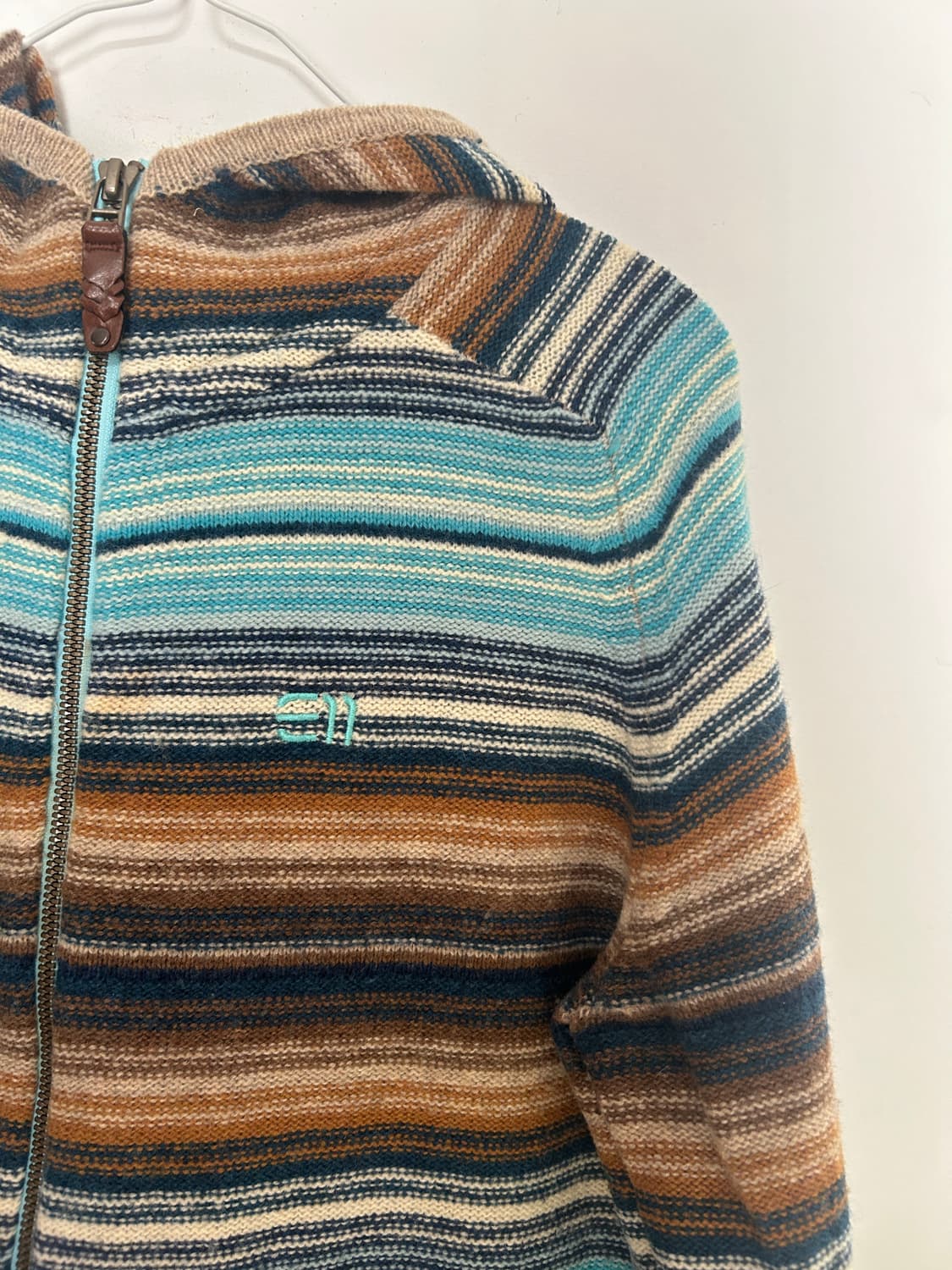 에스닉 니트 집업  상품이미지3