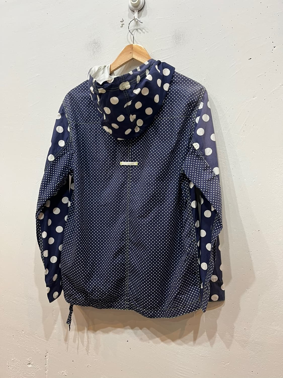 Made in JAPAN 도트 땡땡이 후드 자켓 상품이미지4