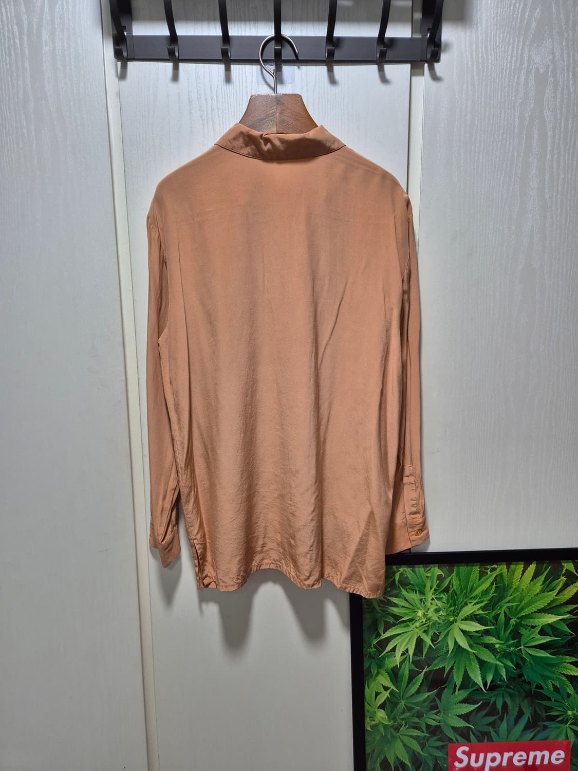 (세일) JPN VTG. 살구색 셔츠 블라우스 상품이미지10