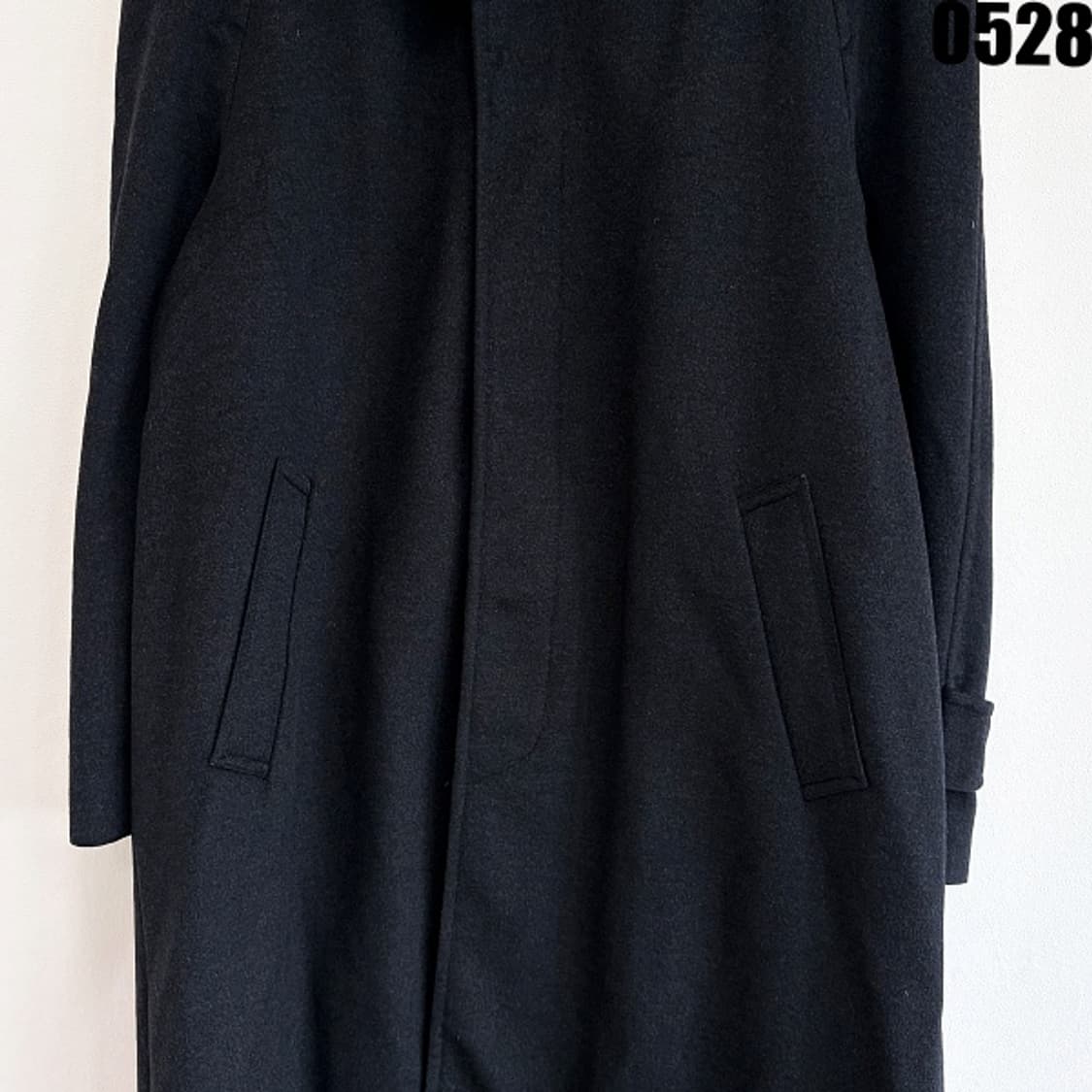 발렌시아가 옴므 블랙 롱코트 XL 0528  상품이미지3