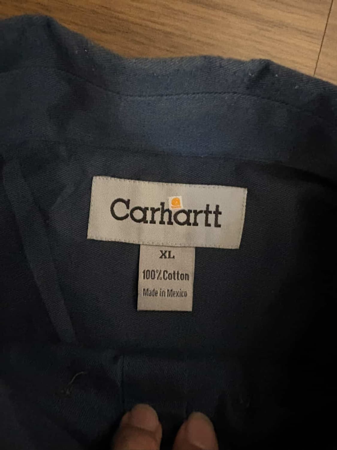 칼하트 네이비 셔츠 상품이미지3