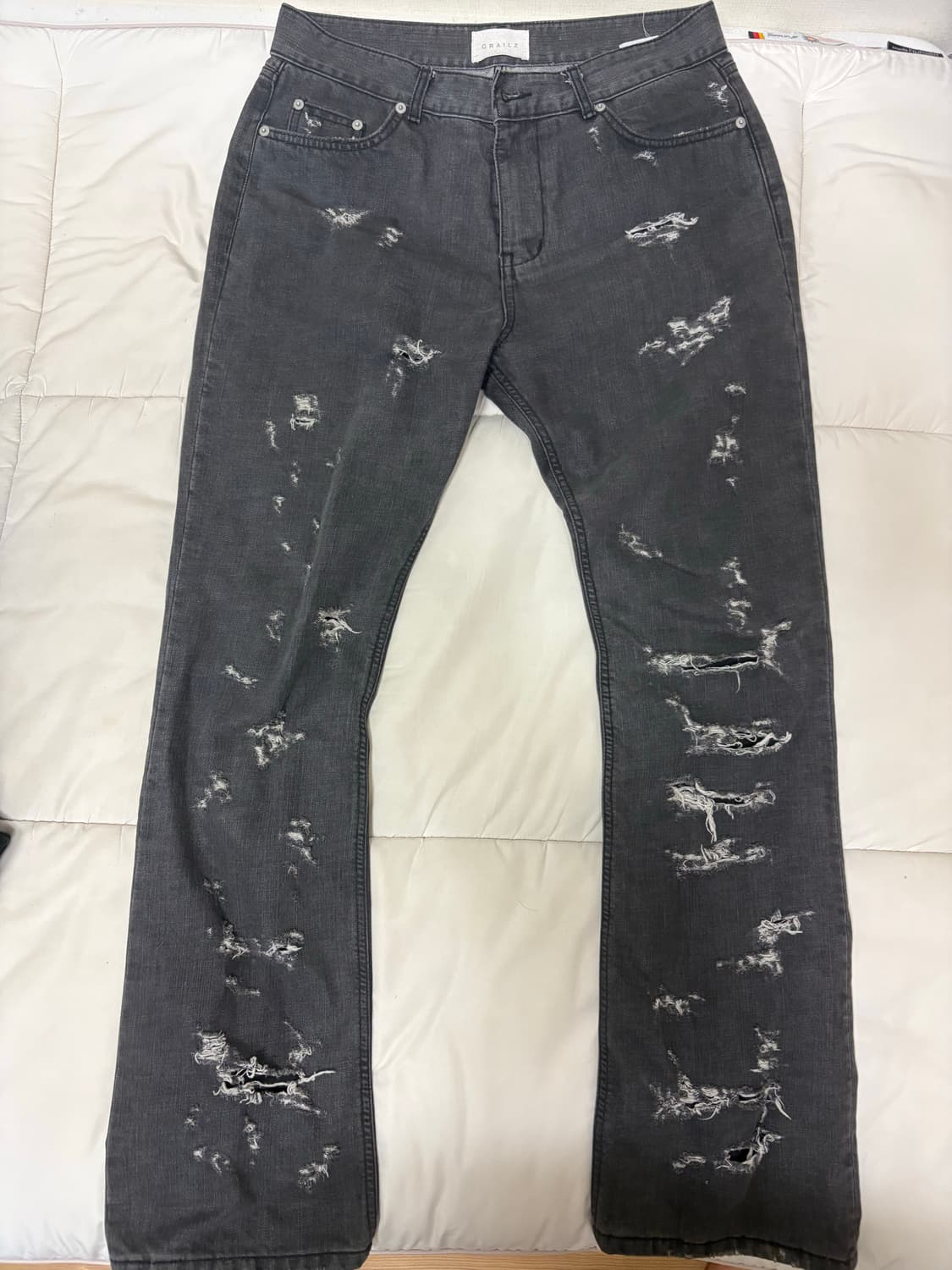 Grailz 그레일즈 디스진 데님팬츠 3size 상품이미지1