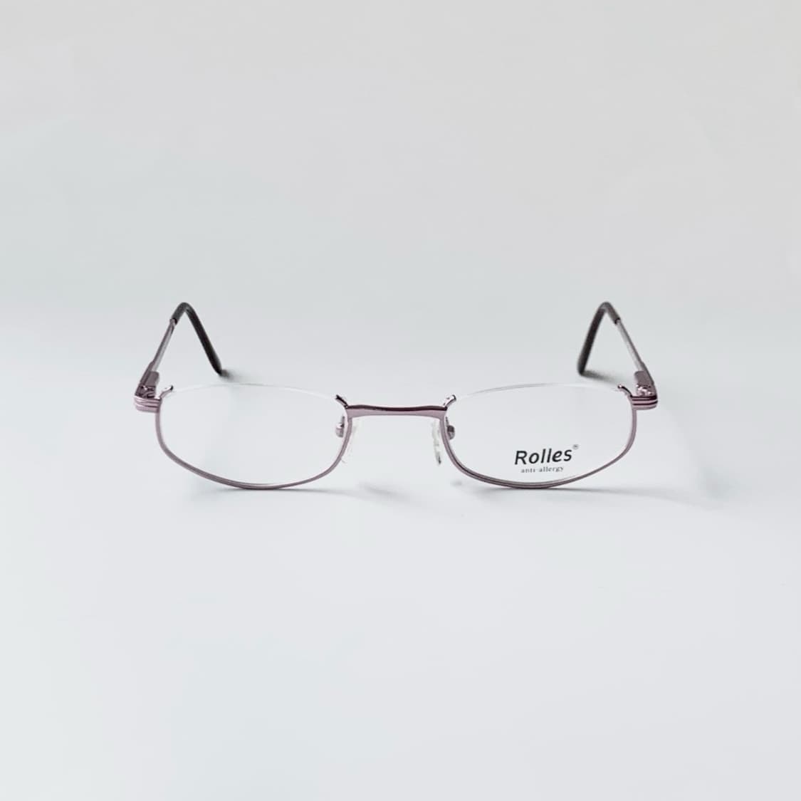 [픽키-690] 로즈핑크 메탈 안경 슬림 사각 클래식 상품이미지2