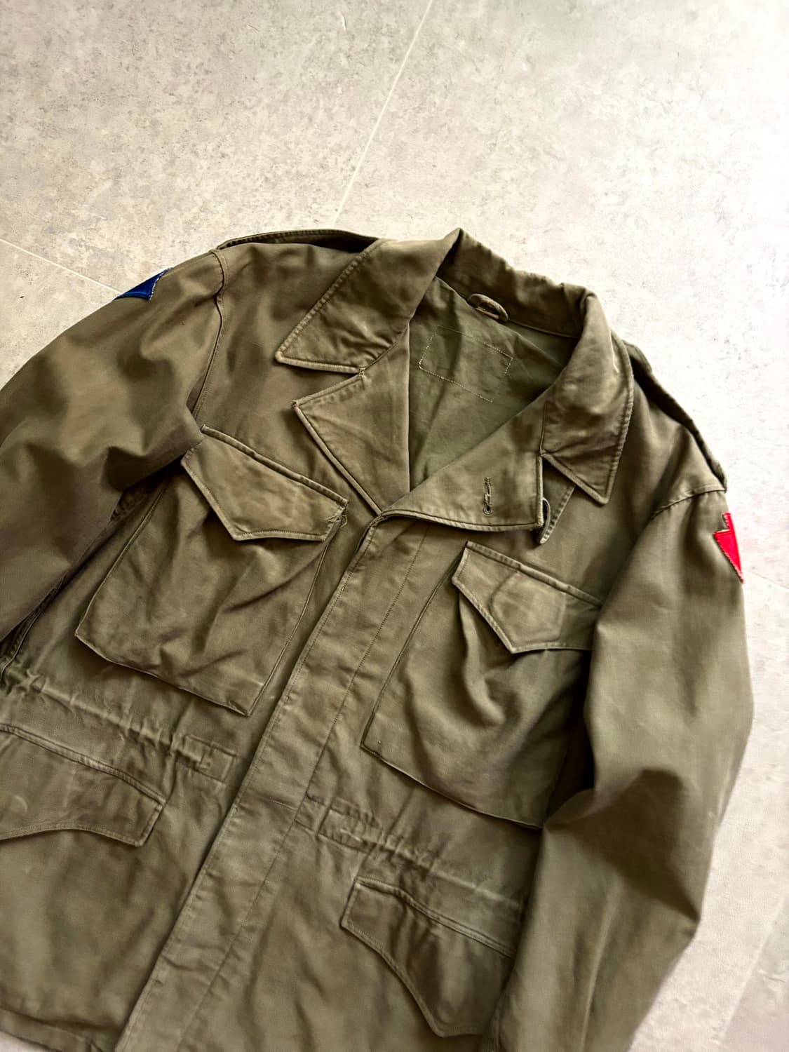 40's WW2 미군 M-43 필드자켓 36R(100~103) 상품이미지2