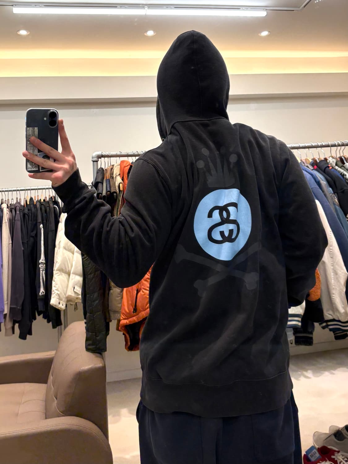 00s 스투시 S링크 크라운 후드집업 상품이미지9