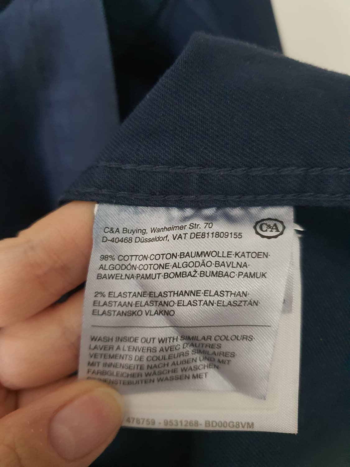 Angelo Litrico 워크 자켓 XL 블루 상품이미지6