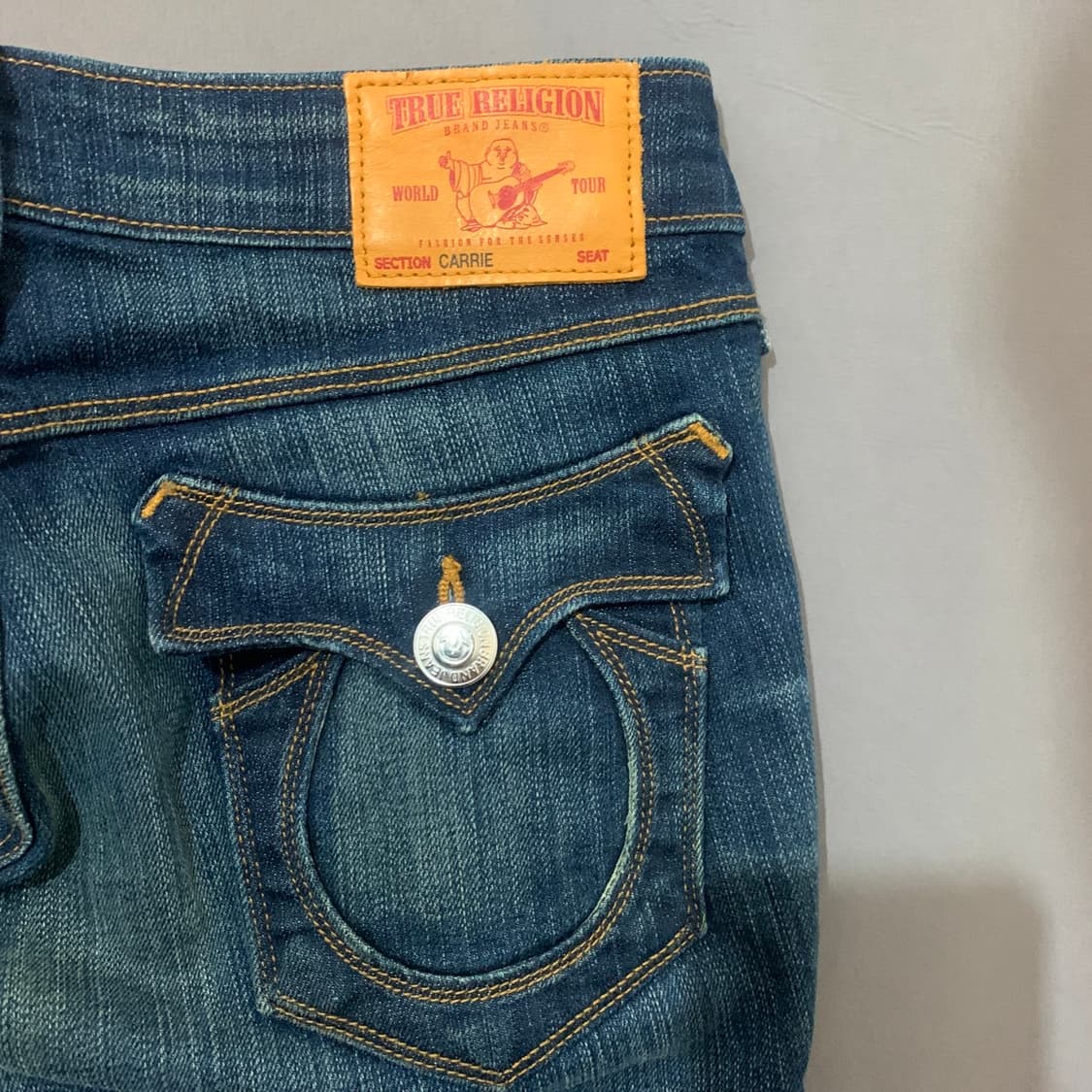 새상품 24인치 트루릴리전 캐리 스판 부츠컷 데님 청바지 상품이미지3