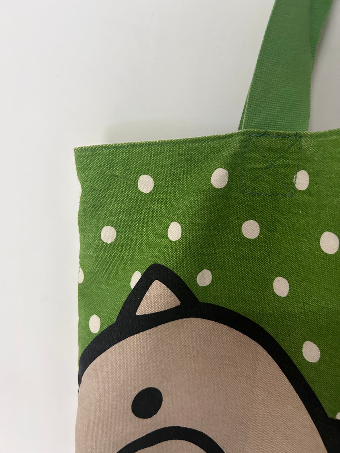 판다돼지 땡땡이 토트백  상품이미지2