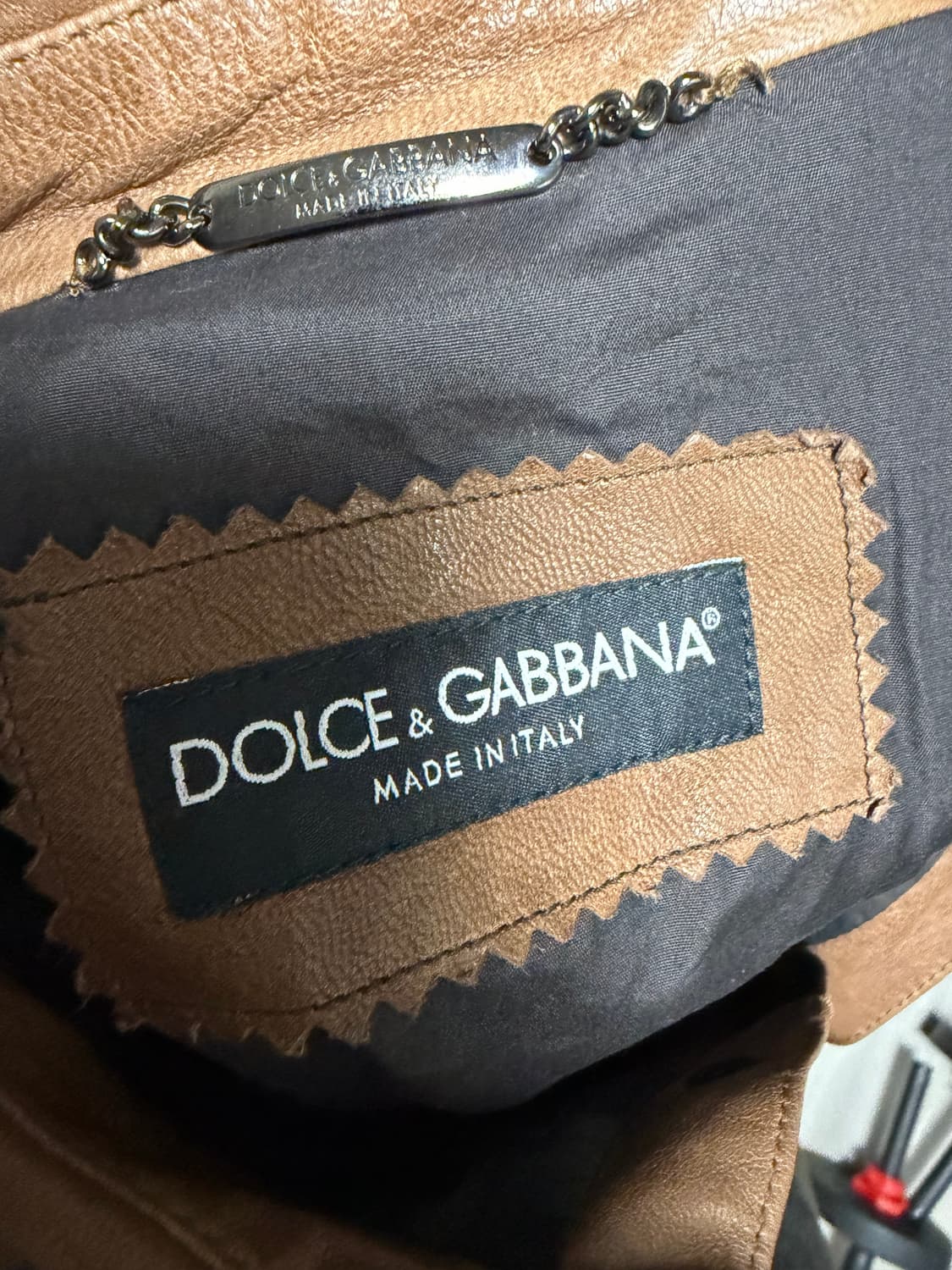 돌체앤가바나/램 레더 웨스턴셔츠/50 상품이미지3