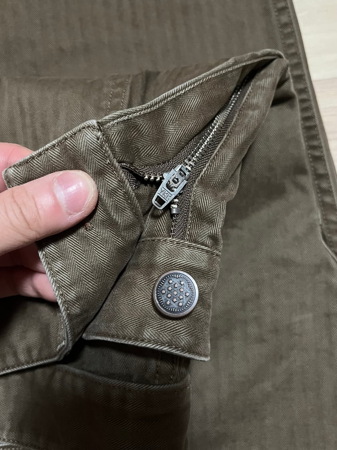 듀테로 베이커 팬츠 빈티지 브라운 M 상품이미지9