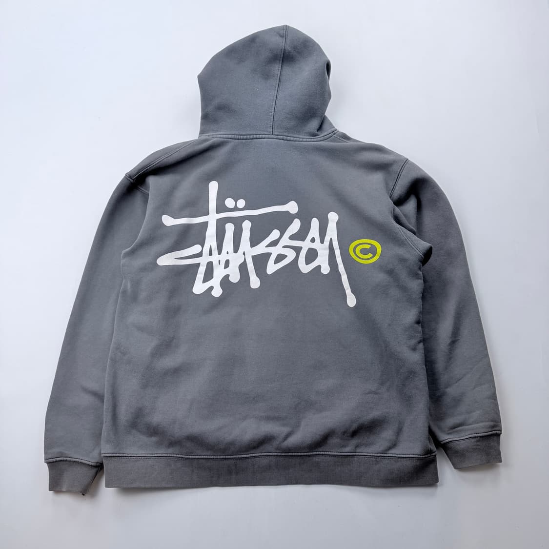 빈티지 스투시 빅로고 후드티셔츠 상품이미지1