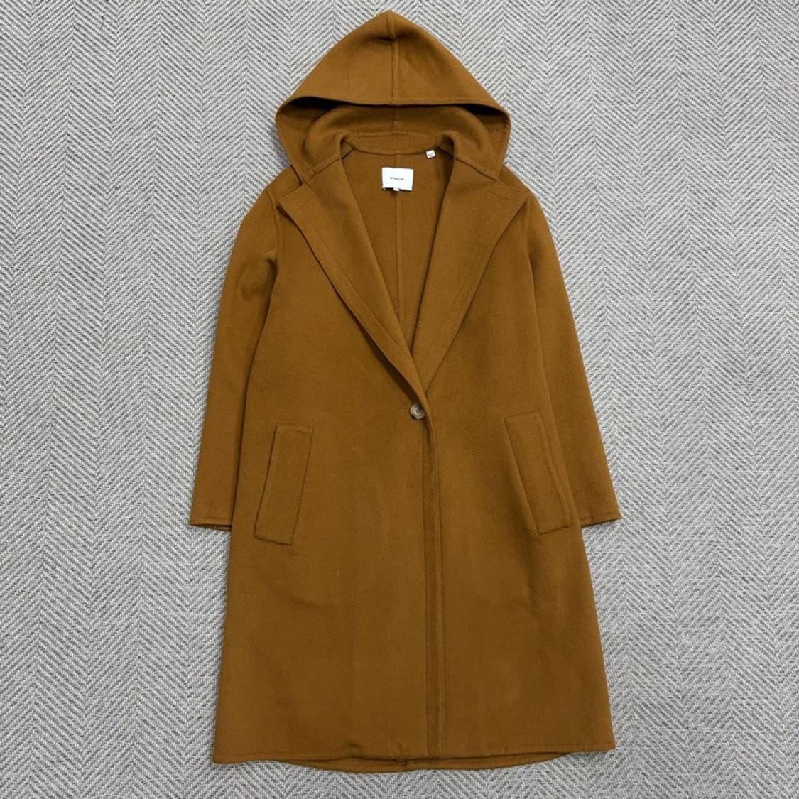 빈스 후드 울 코트 v1525 상품이미지1