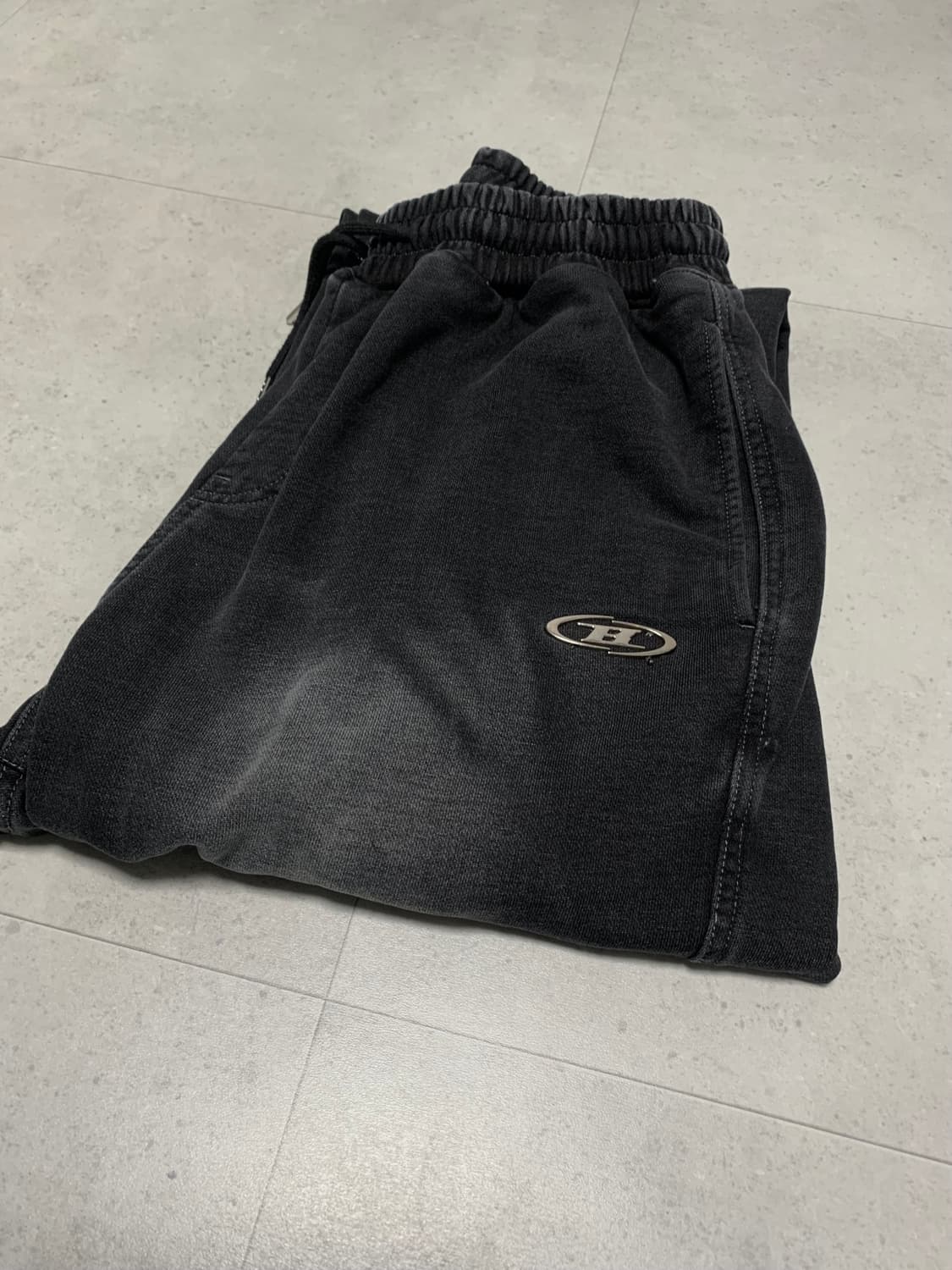 품절상품급처)본투윈 데님라이크 셋업 상품이미지4