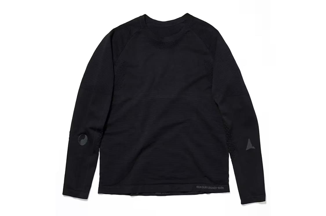 로아 x 아워레가시 워크샵 아우네 심리스 니트 롱슬리브 탑 카본 상품이미지2