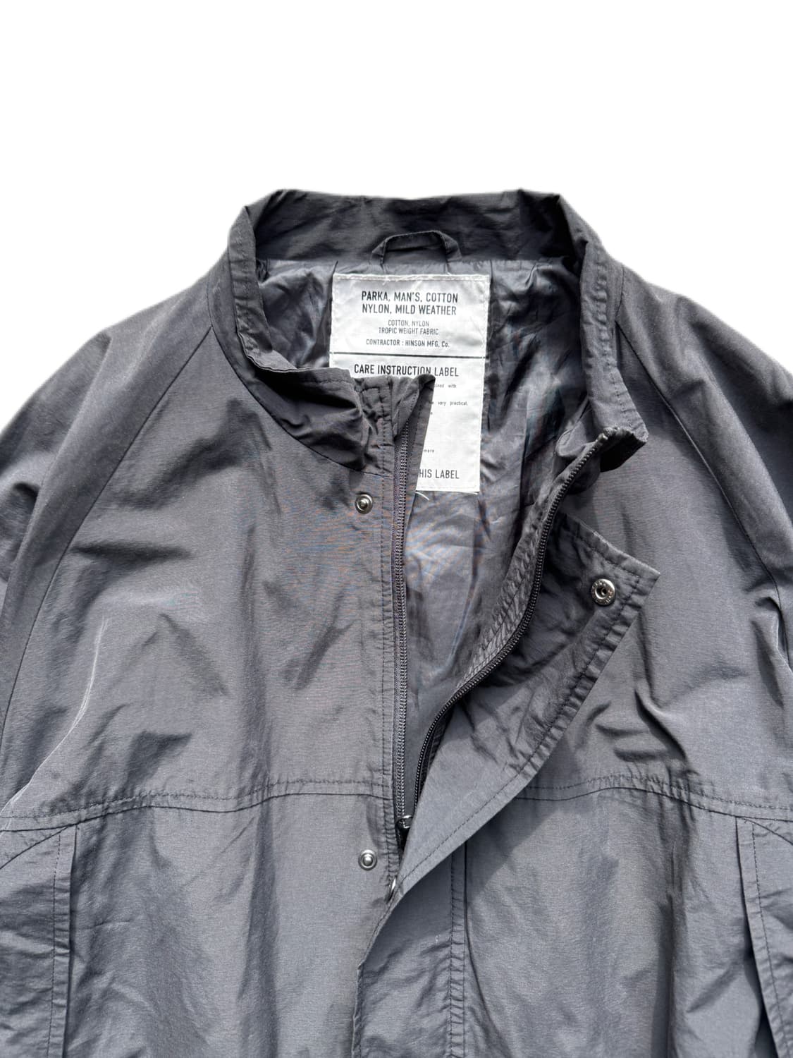힌슨 밀리터리 나일론 파카 L(2XL) 상품이미지3