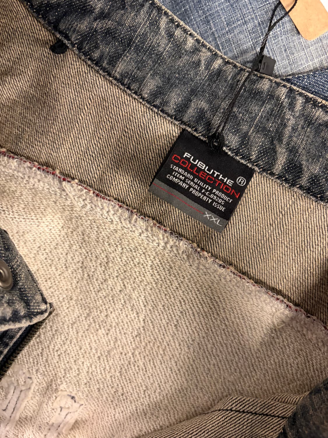 (정품/XXL)FUBU 레이싱 데님 자켓 a1 상품이미지4