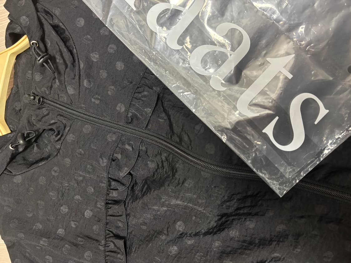 나츠 naats 도트 프릴 윈드브레이커 상품이미지5