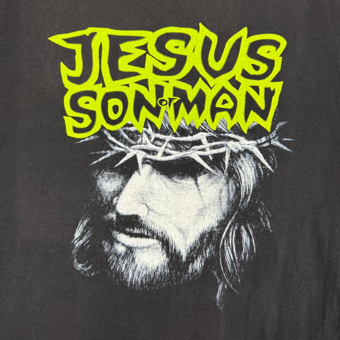 90s Jesus Son Of Man 지저스 마릴린맨슨 패러디 티셔츠 상품이미지3