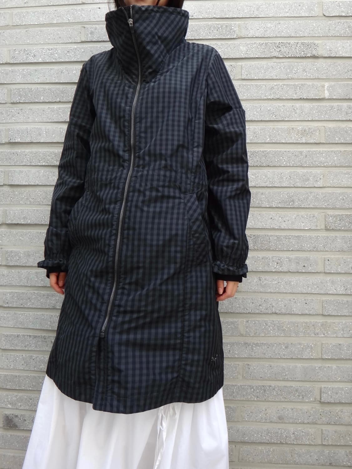 PUMA check anorack jacket / navy 상품이미지6