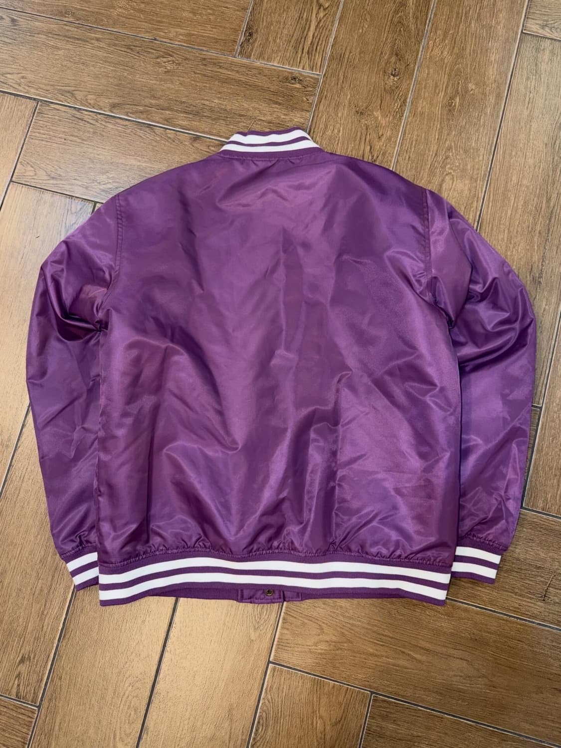 Majestic New York Yankees Satin Varsity  상품이미지7