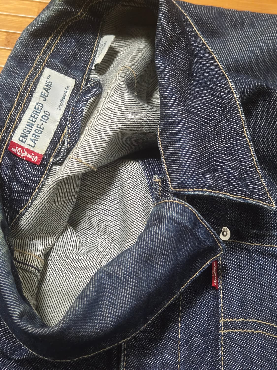 리바이스 엔지니어드진 데님 자켓 상품이미지2