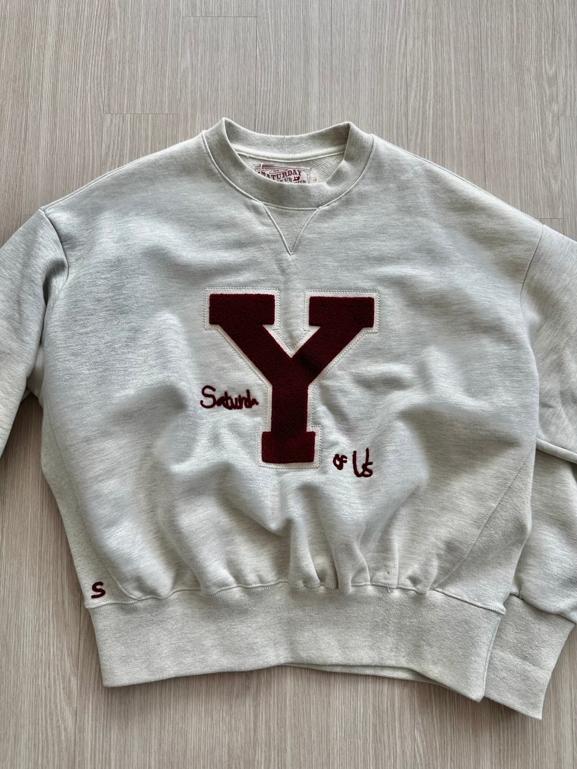STU Y 로고 스웻셔츠 맨투맨 M 상품이미지2