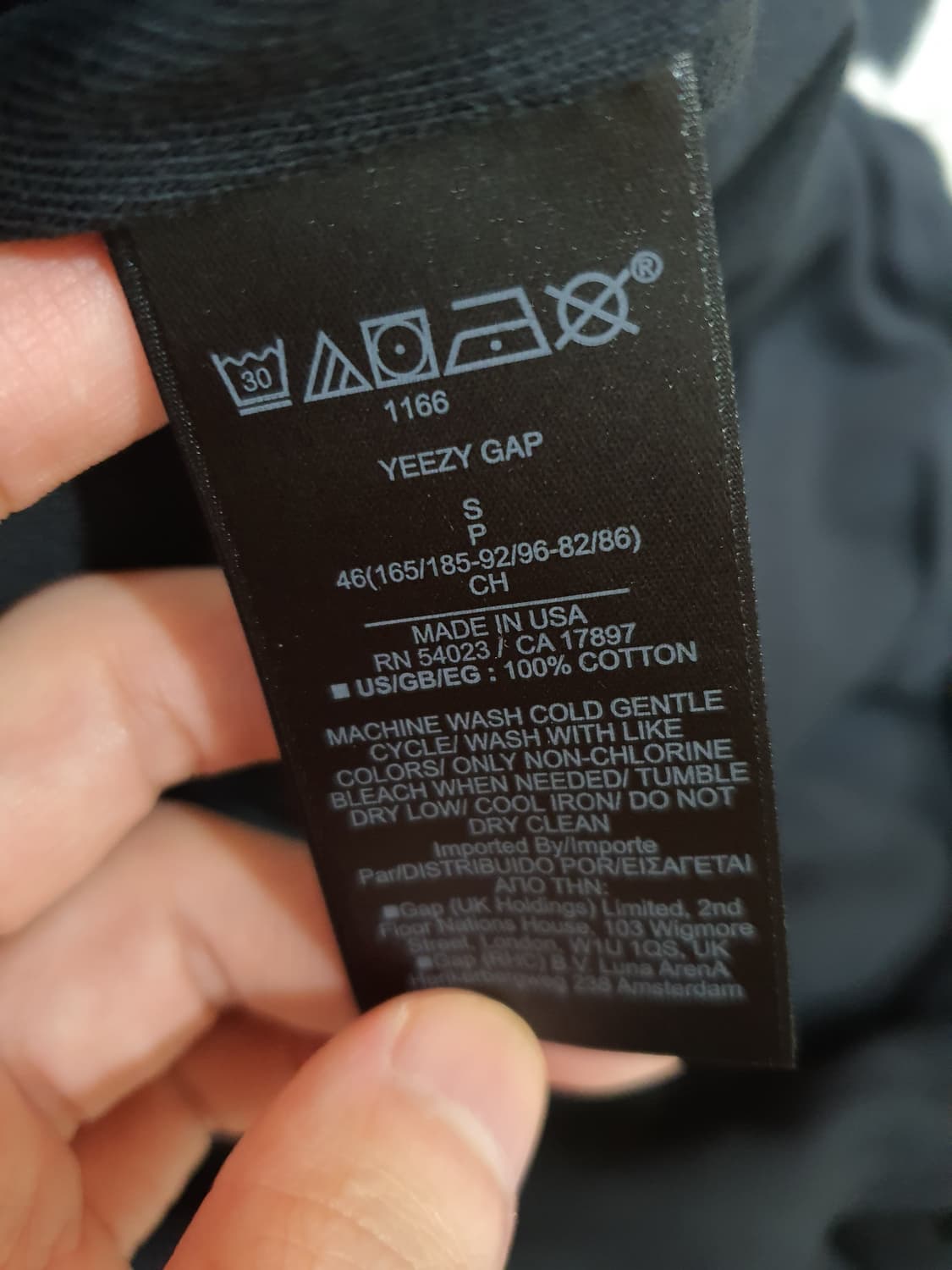 이지 갭 발렌시아가 도브 후디 후드 이지갭 yeezy gap yzy 상품이미지5