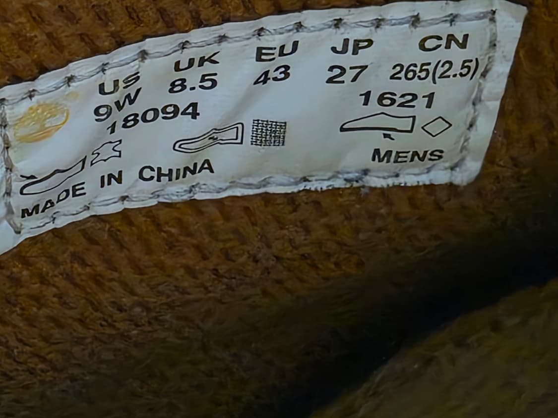 팀버랜드 옐로우 워커 부츠 270 상품이미지7