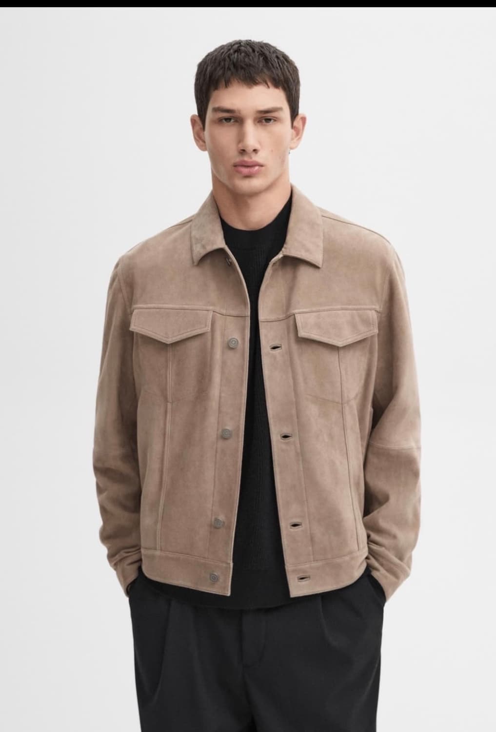 마시모두띠 스웨이드 자켓 L 상품이미지1