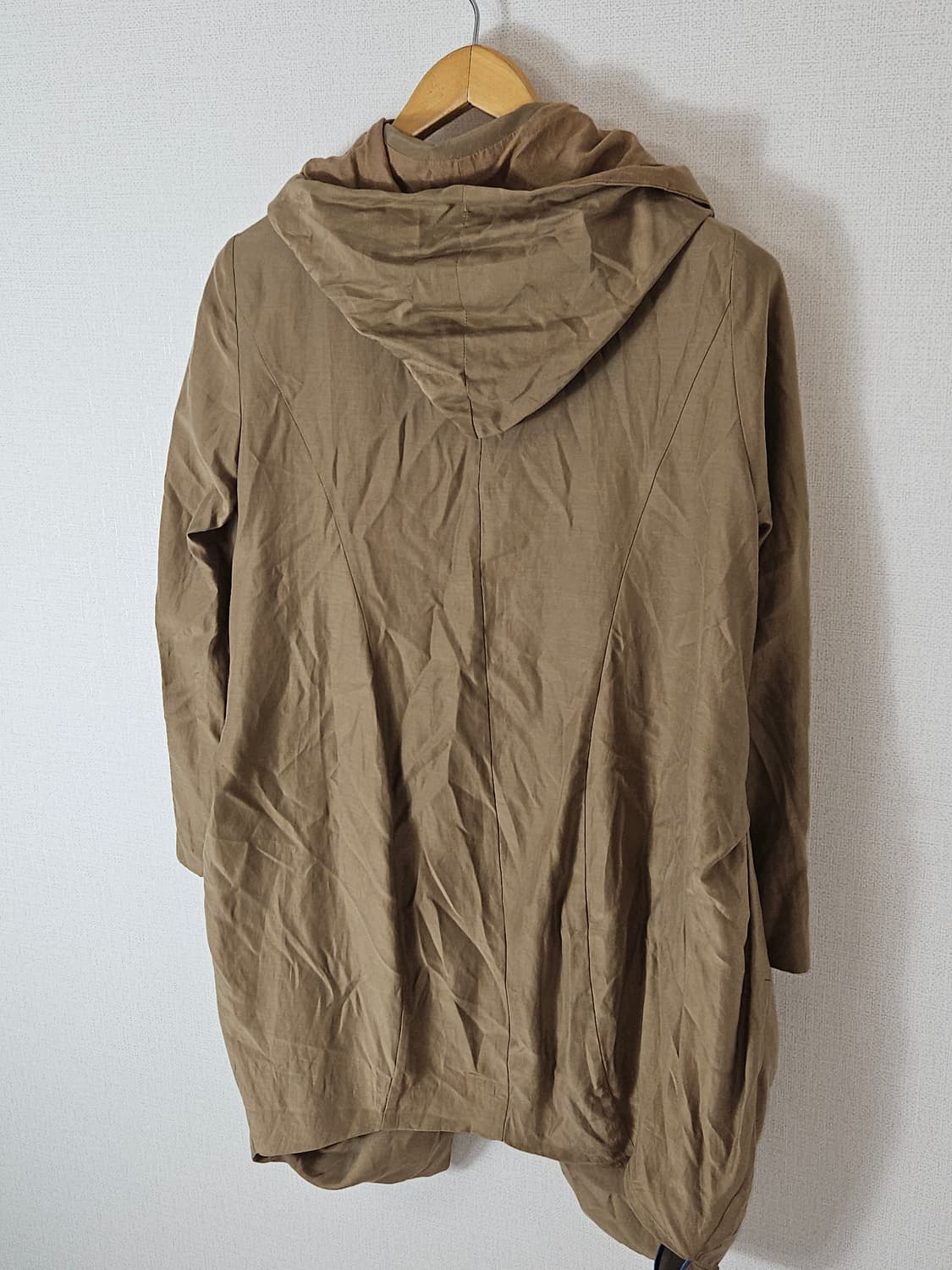 KUHO 쿠호 린넨 경량 가디건 코트 셔츠 85 상품이미지4