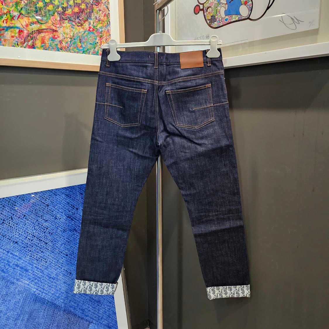 디올 오블리크 박재범 데님 팬츠 상품이미지3