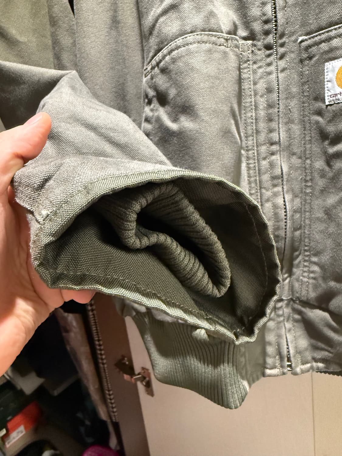 [L/모스] 칼하트 워시드 덕액티브 J130 상품이미지4