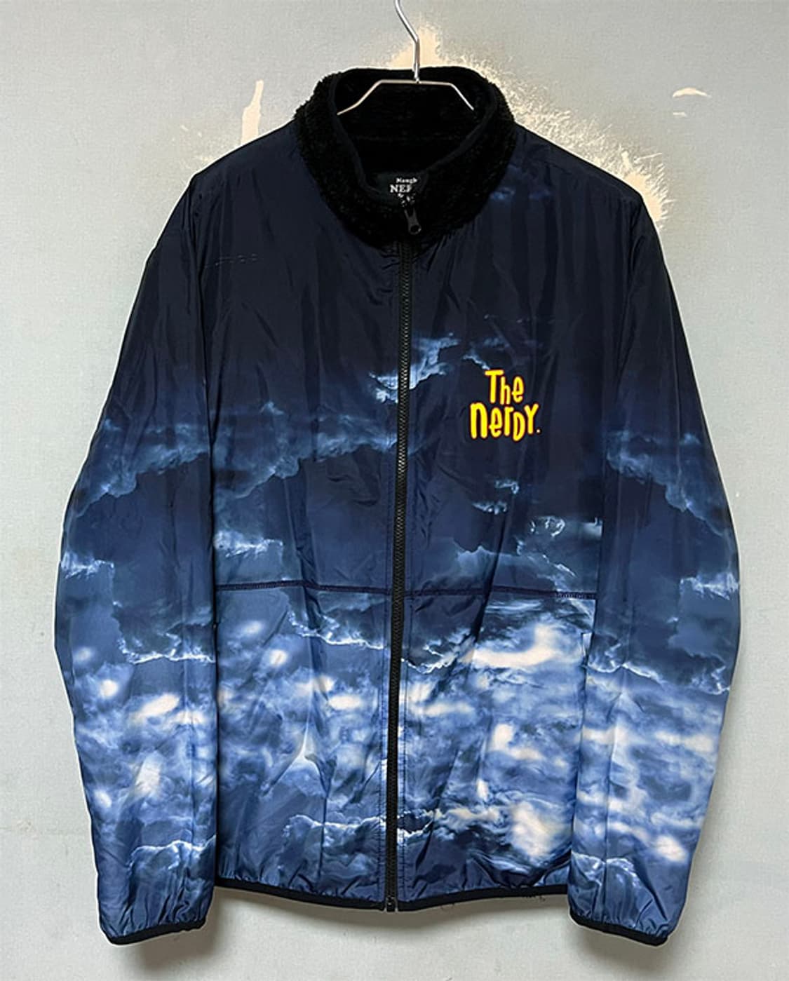 NERDY 널디 남녀공용 양면점퍼 후리스 추동 M 95-100 상품이미지4
