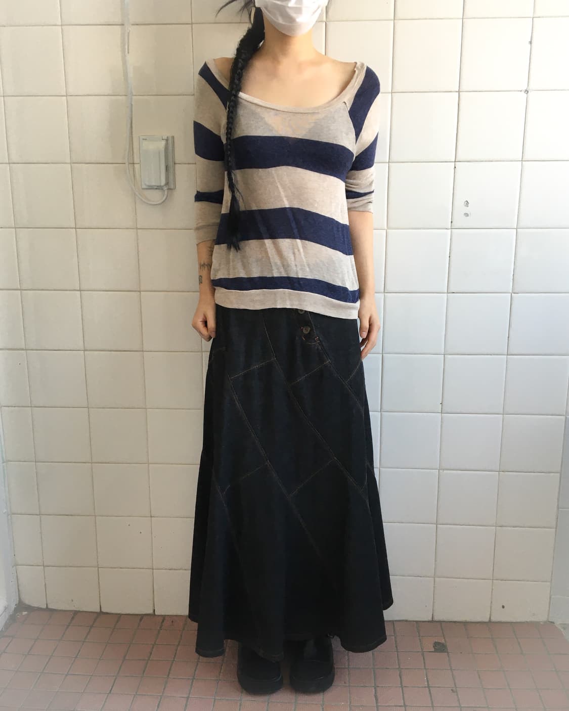 Stripe pattern knit 상품이미지4