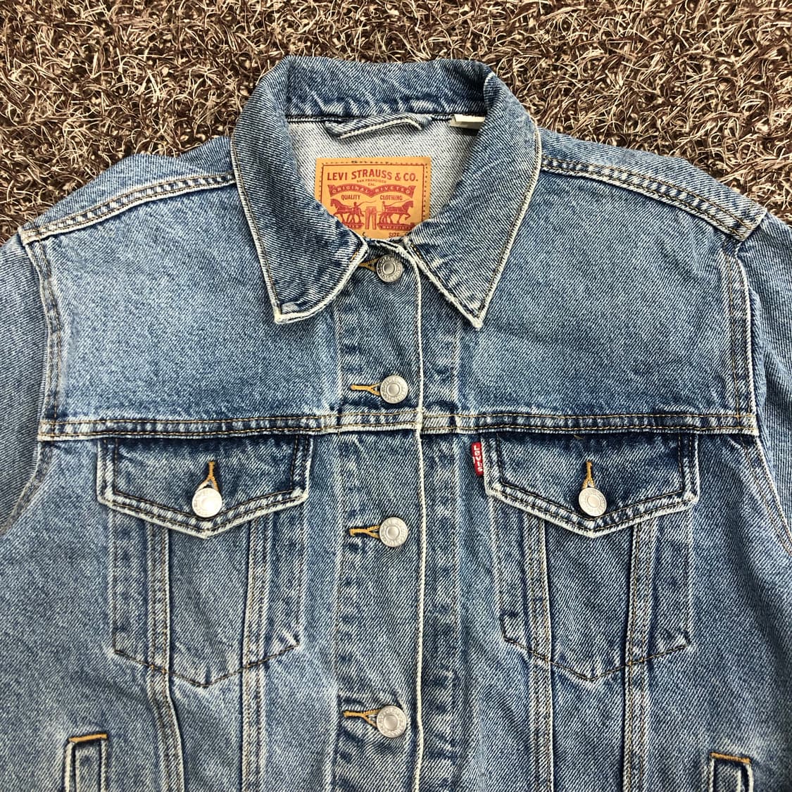 리바이스 여성 데님 트러커 자켓 상품이미지2