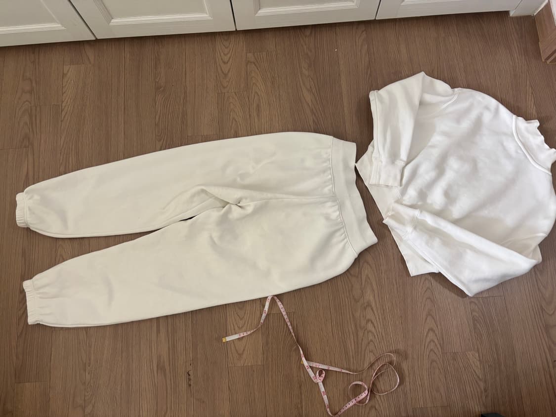 나이키  피닉스 반크롭 반집업 기모카라티 와이드핏 조거팬츠세트 여m 상품이미지2