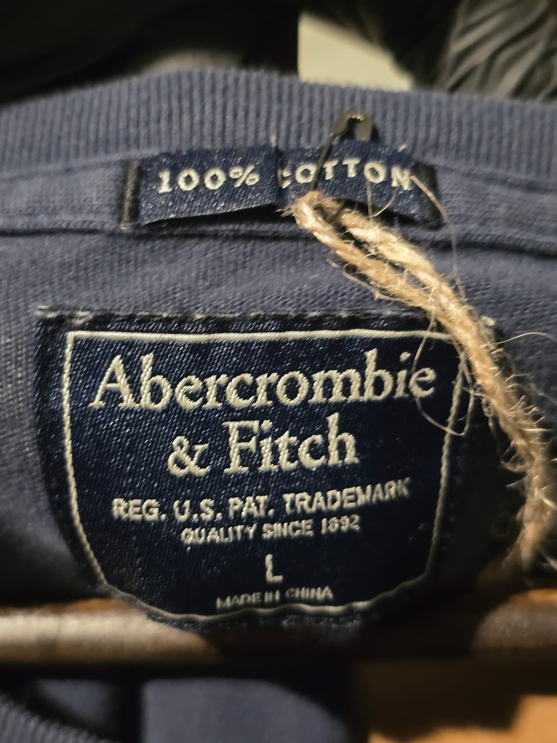 Abercrombie 배색 반팔 티셔츠 상품이미지4