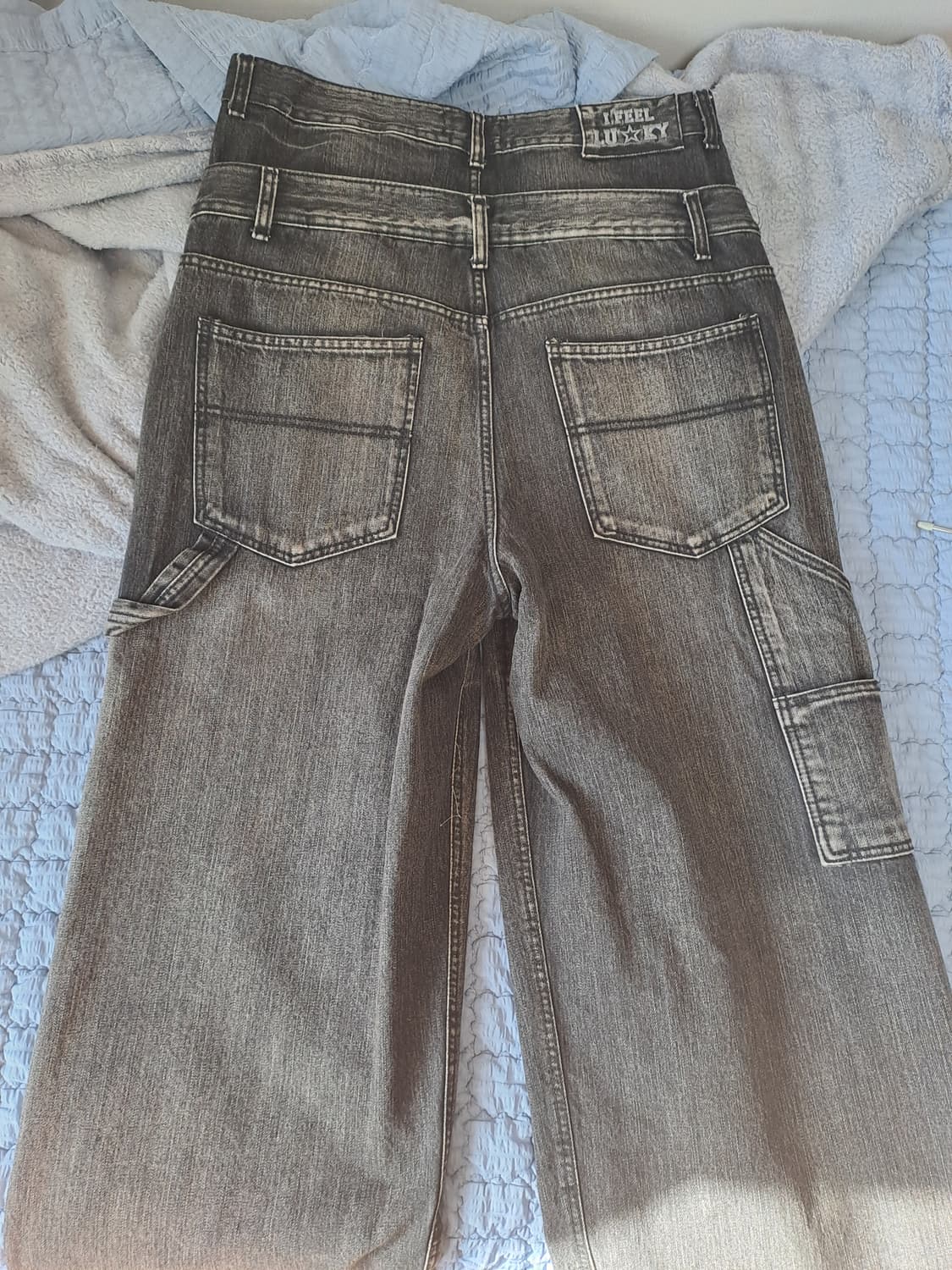 ifeellucky big×2 double carpenter pants 상품이미지5