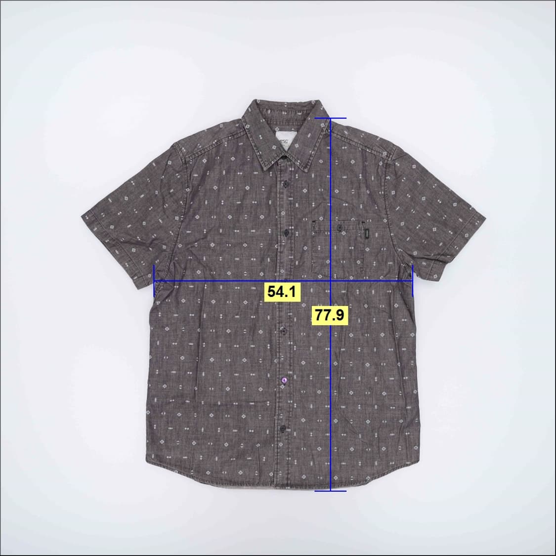 L WESC 패턴 반팔셔츠 0609H 상품이미지6