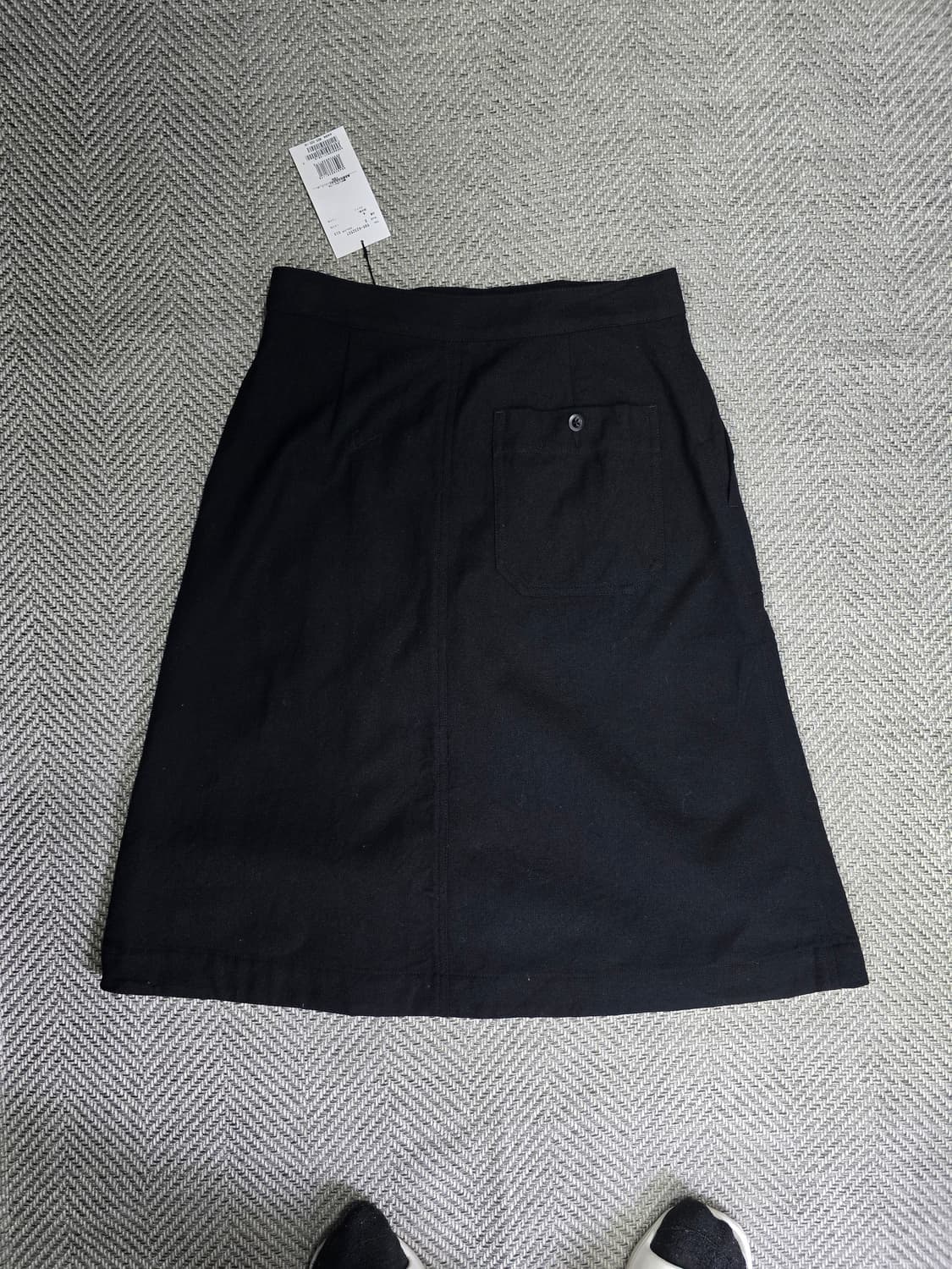 마가렛호웰 블랙 모 스커트 2  상품이미지5