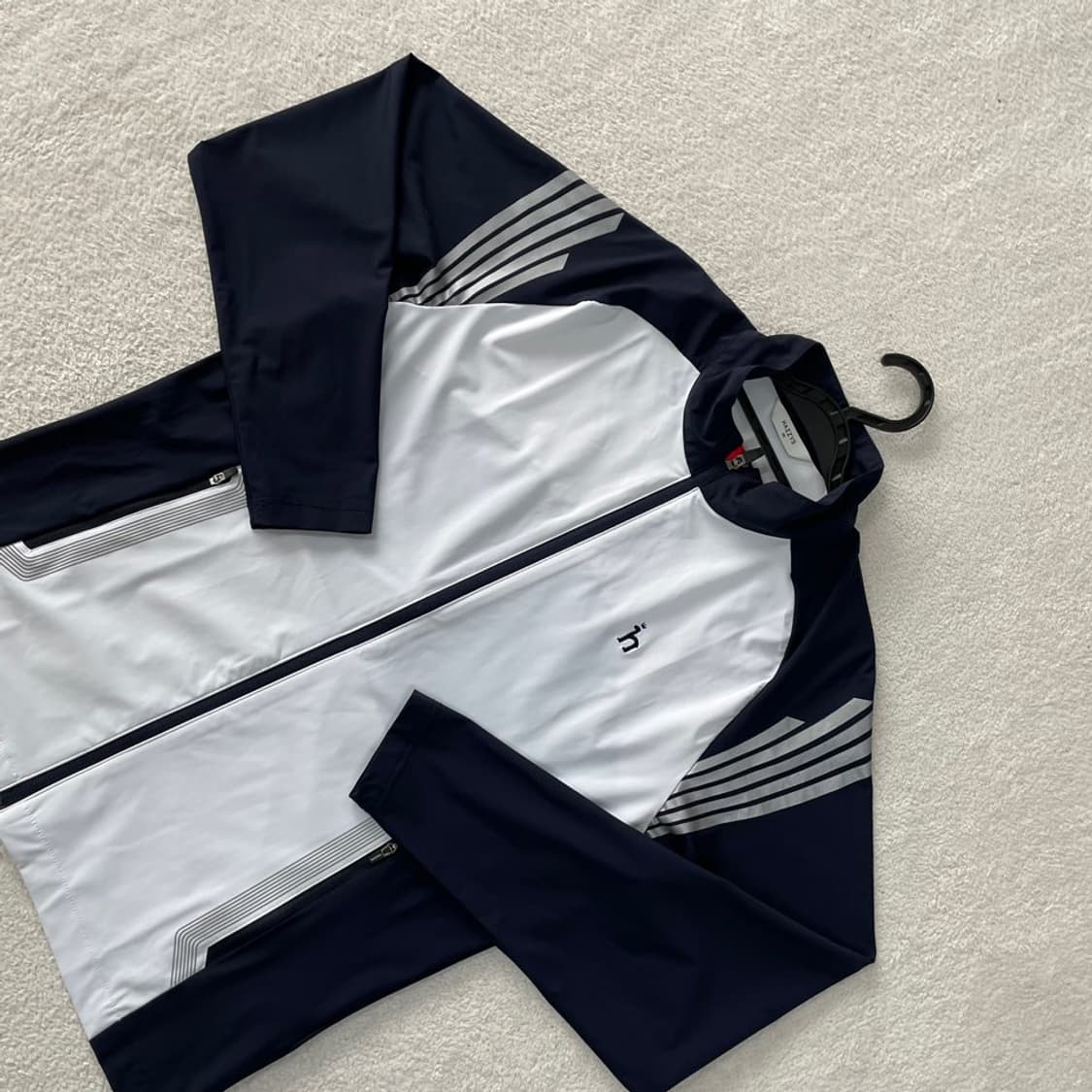 M 헤지스 2025 남성 바람막이 집업 자켓 95 골프 상품이미지3