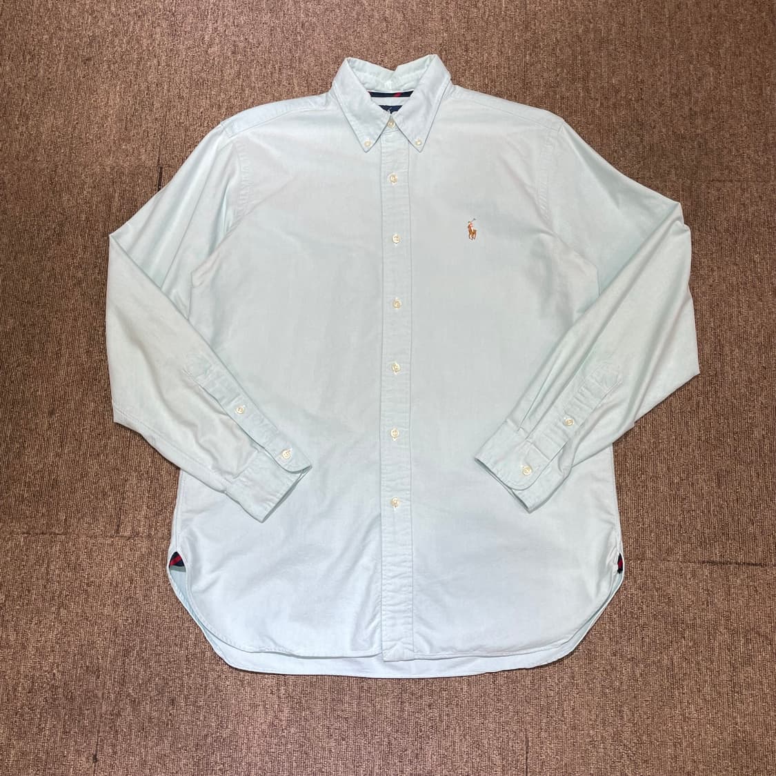 (M) POLO 폴로 랄프로렌 솔리드 셔츠 클래식핏 상품이미지3