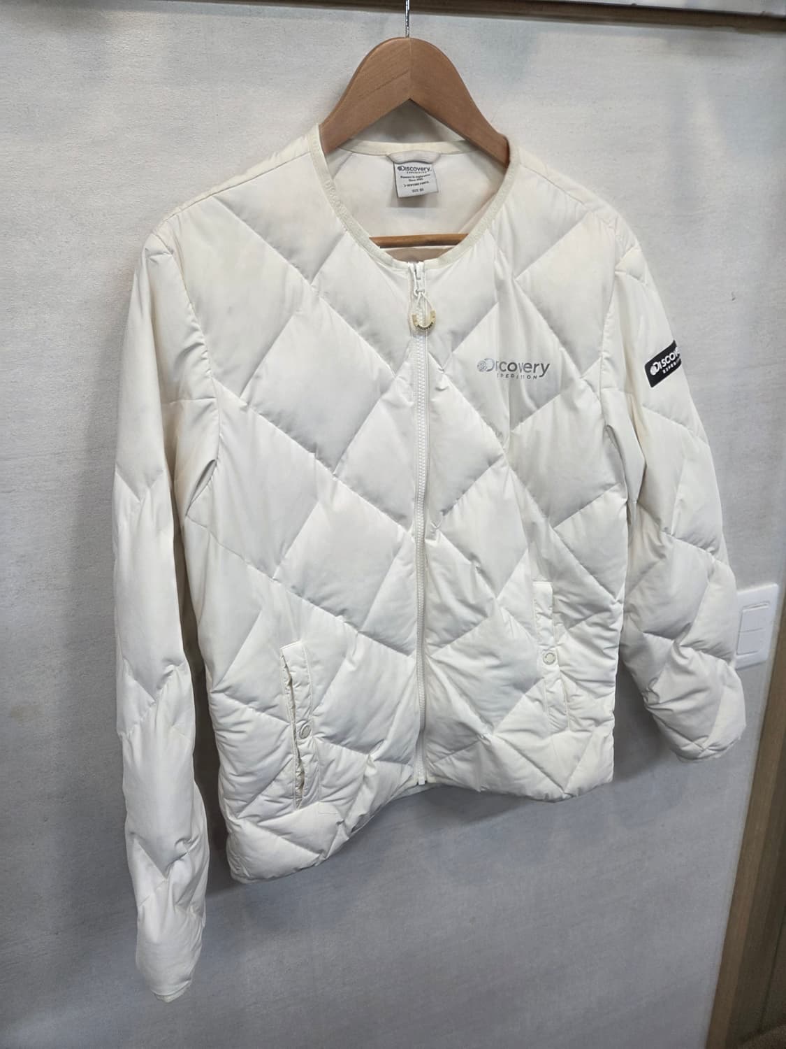 디스커버리 유넥 구스다운 경량패딩 95 상품이미지6